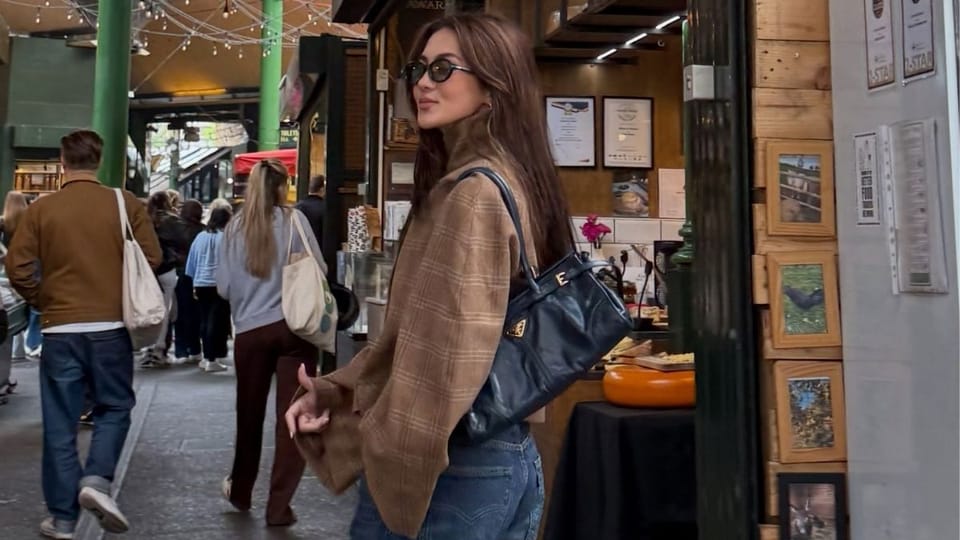Atasha Muhlach Debuts Another Edition of Her Favorite Prada Bag in London